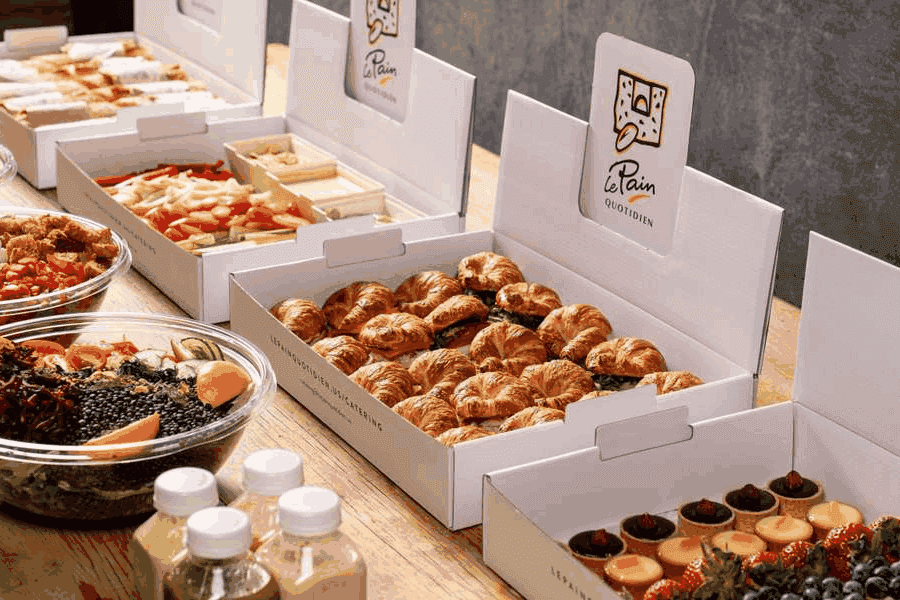 Catering from Le Pain Quotidien